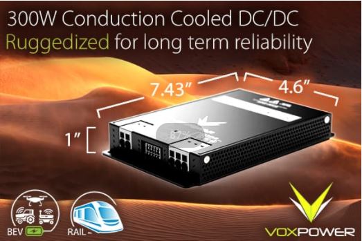 Vox Power 推出 VCCR300 傳導冷卻電源裝置