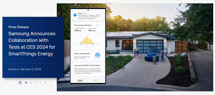 三星宣布與現(xiàn)代汽車、特斯拉展開(kāi)智能家居和車聯(lián)網(wǎng)合作
