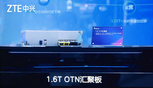 中興通訊發(fā)布國(guó)內(nèi)首款1.6T OTN樣機(jī) 開(kāi)啟算間傳輸新時(shí)代